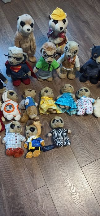 Семейство сурикаты, игрушка сурикат