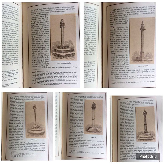 Luís Chaves. Os Pelourinhos Portug., 1930. Lindíssima obra histórica.