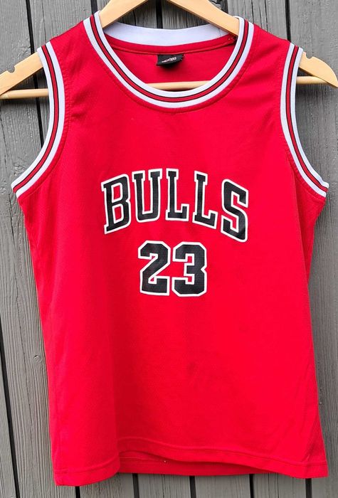 koszulka Chicago Bulls dziecięca replika 23 Jordan czerwona Bulls