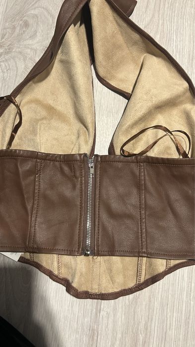 Топ з екошкіри, штани з екошкіри, лосини з екошкіри, лот речей