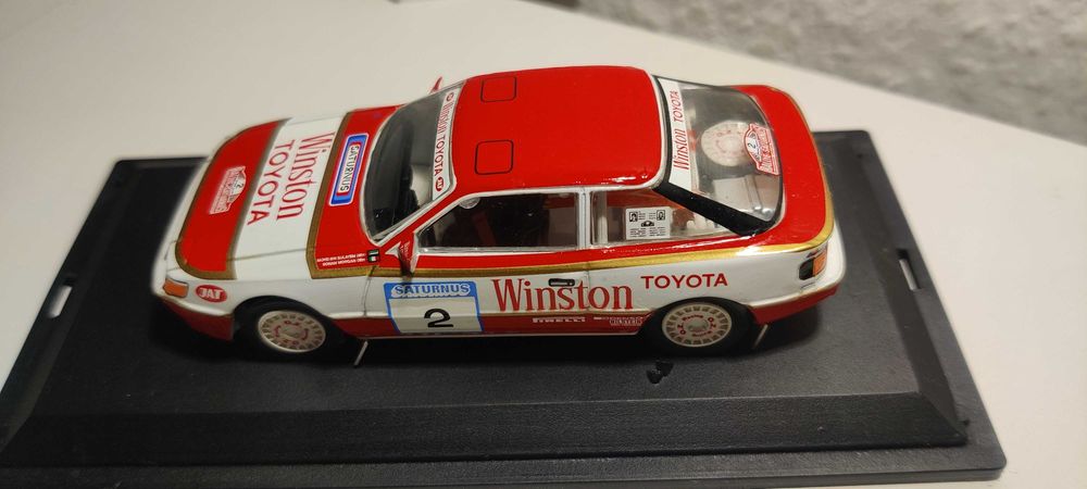 Toyata Celica 1:43 nowy model dla kolekcjonera Rajdowka