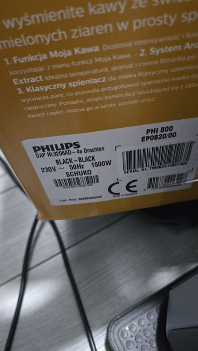 Кофемашина Philips ep0820/00