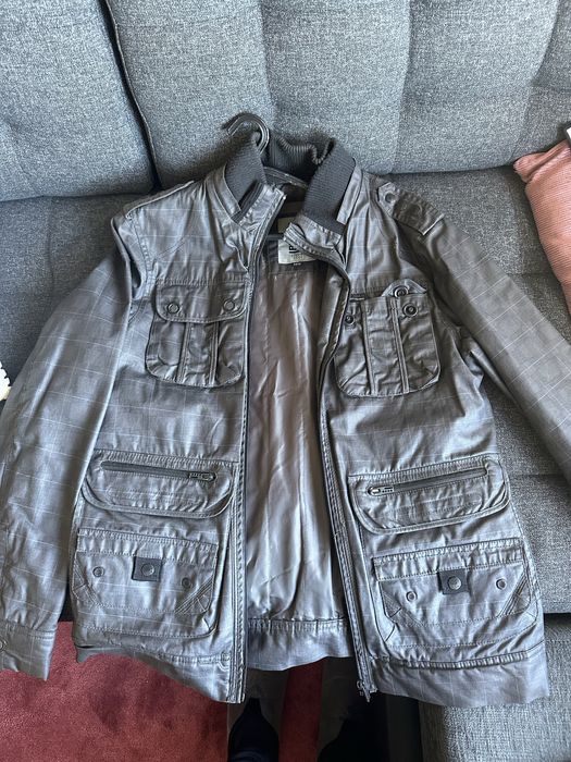 Casaco Bershka cinzento