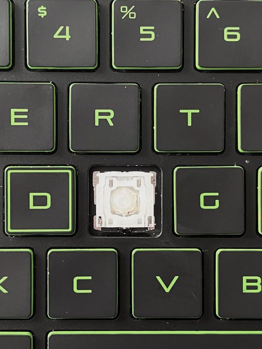 Кнопки HP Pavilion Gaming 15 клавіші механізми для клавіатури поштучно