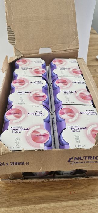 Nutridrink 24x200ml truskawka lub czekolada