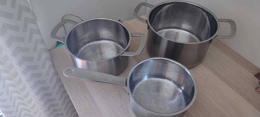 Tachos em aço inoxídavel
