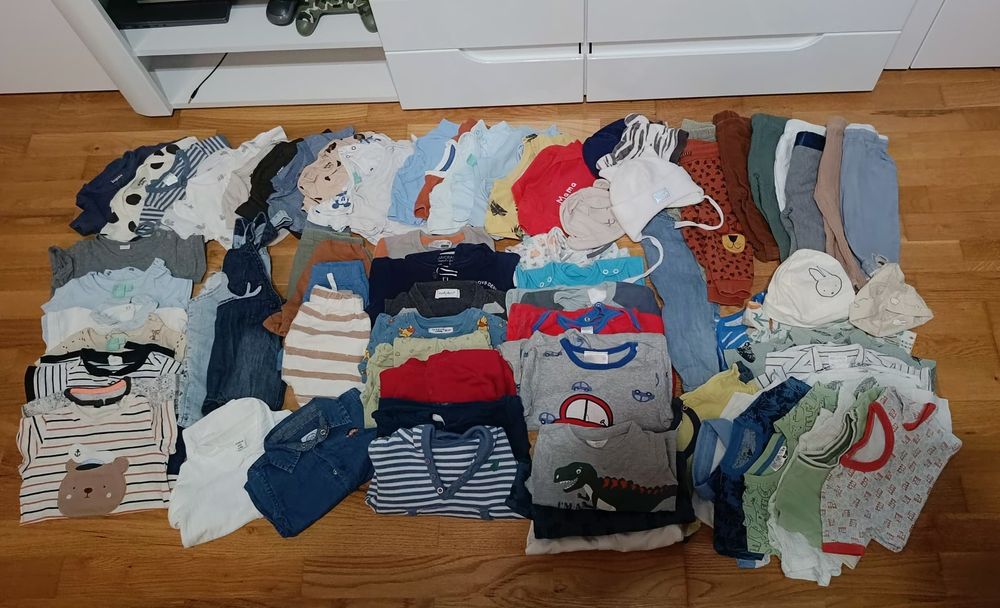 Paczka ubranek dla chłopca 68
