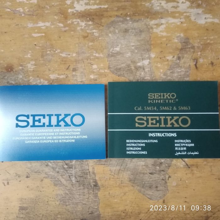 Часы Seiko kinetic 5M62-0DA0