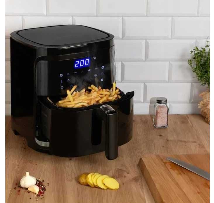 FRYTKOWNICA beztłuszczowa air fryer BARDZO DUŻA - 7l pojemności OKAZJA