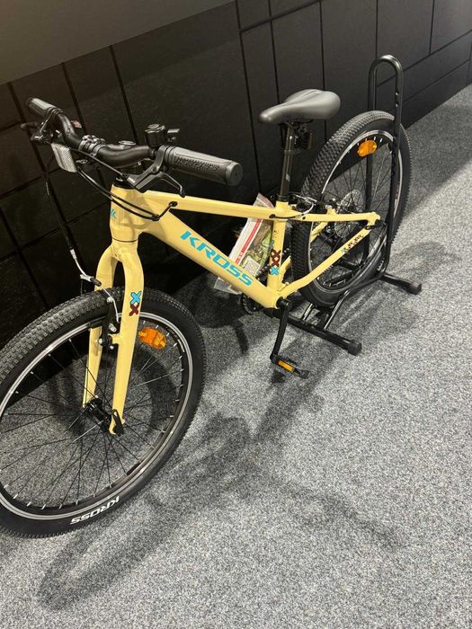 Rower dziecięcy MTB KROSS Level JR 1.0 Beż Raty 0%