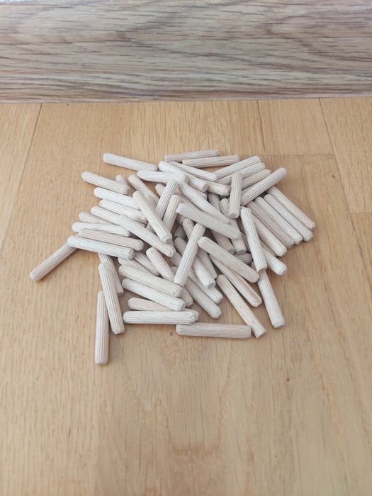 Dla zdecydowanych.Kołki drewniane meblowe 6x35mm.