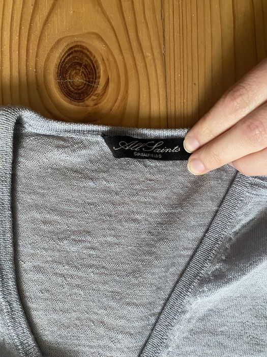 Sweter AllSaints roz M welna merino
