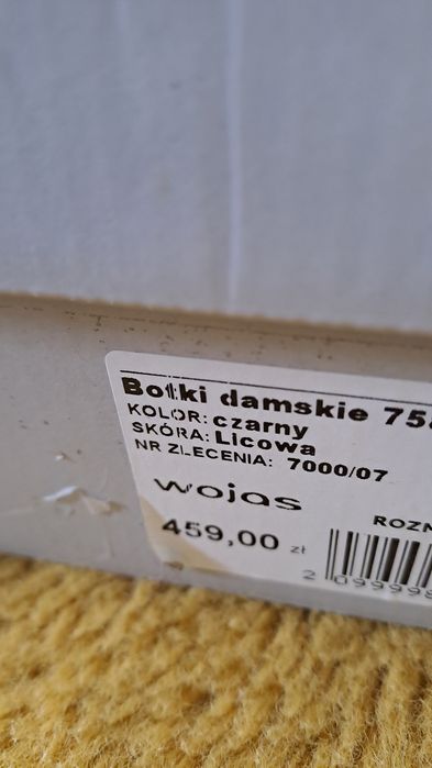 Wojas sandałki szpilki lakier koturn 38 39 skóra