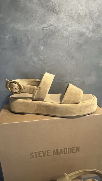 Босоніжки Steve Madden 8US РОЗПРОДАЖ замшевые боссоножки замшеві босоніжки