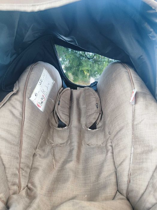 Cadeira/Ovinho de transporte p/ recem-nascido/bebé - Bebecar c/ EasyLo