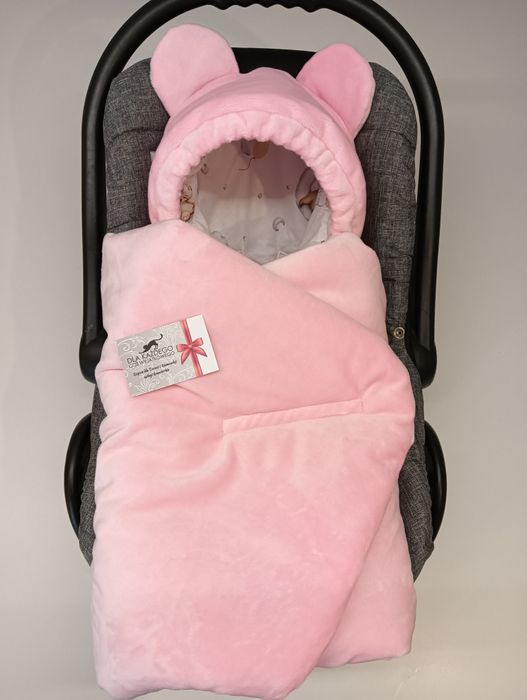 Otulacz do fotelika miś