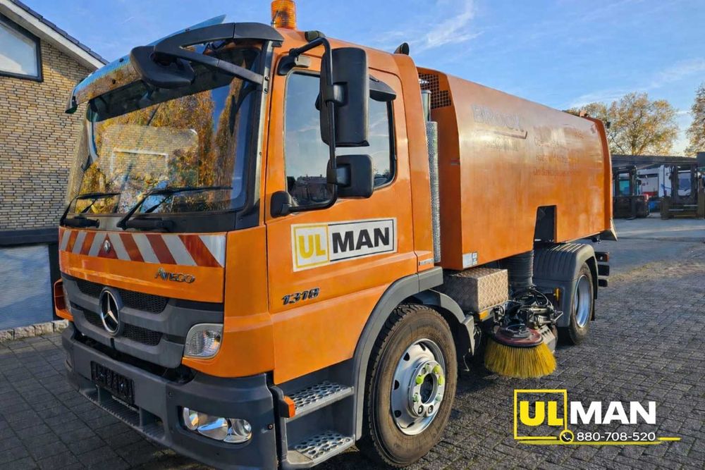 Zamiatarka+polewaczka | Czyszczenie ulic, placów, hal | Śląsk | ULMAN