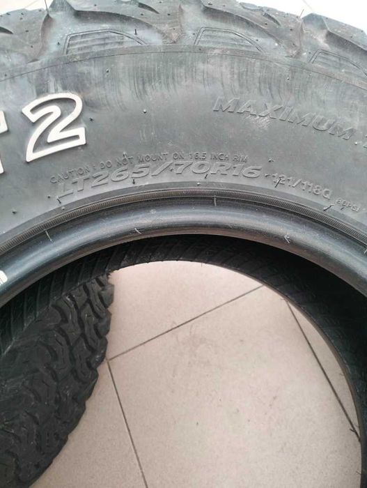 pneus Hankook 265/70/16