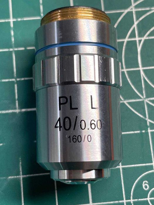 Об'єктив мікроскопа план-ахромат 40х 160мм, Китай