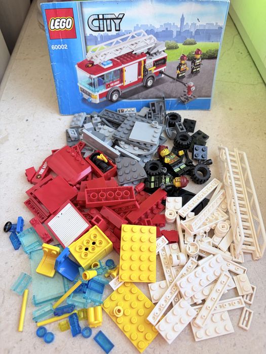 LEGO CITY 60002;Пожежна машина