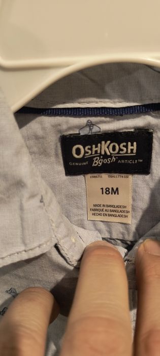 Body koszula OshKosh 18M