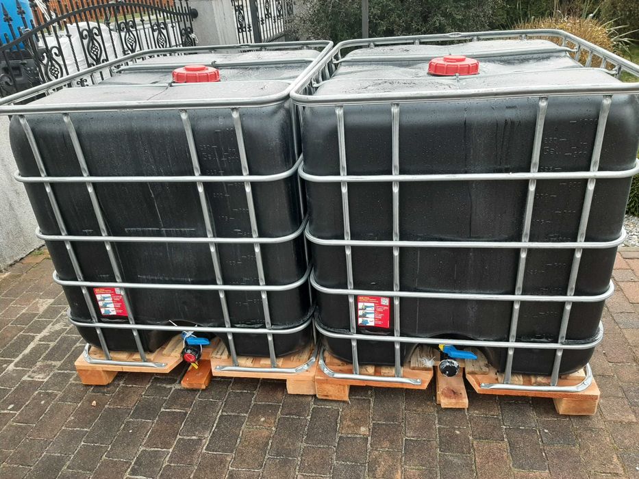 Mauzer 1000l Zbiornik Czarny paletopojemnik Najtaniej Nowa Brzeźnica ...