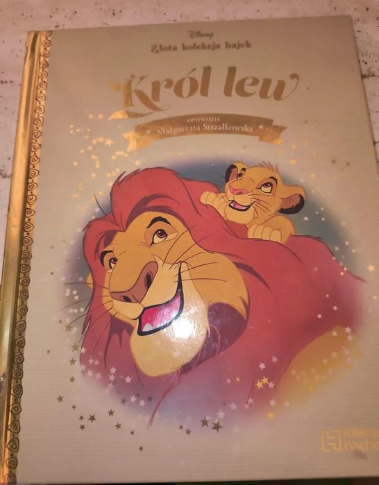 Książka "Król lew".