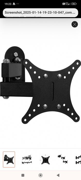 Wieszak na telewizor