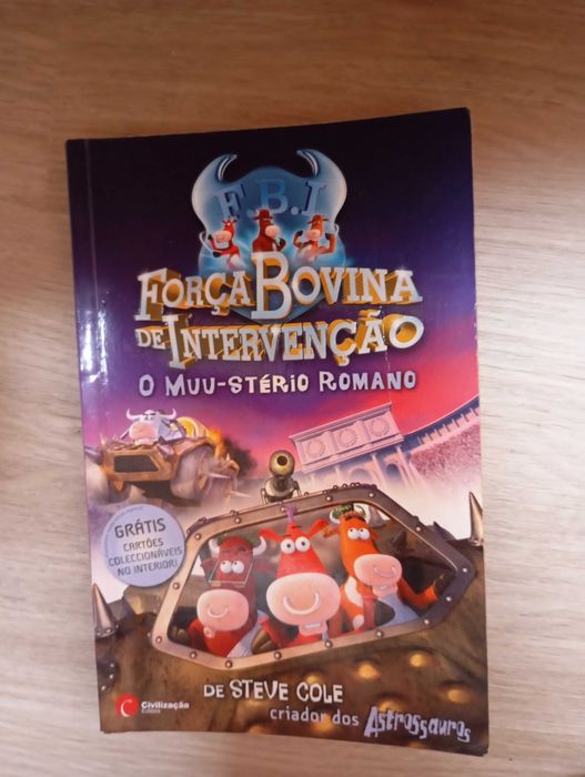 Força Bovina de Intervenção, O Muu-stério Romano - Steve Cole