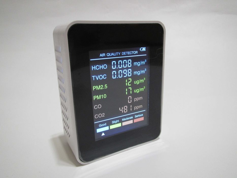 Тестер повітря у вашому будинку 6 в 1