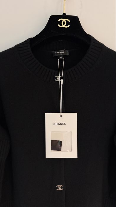 Sweter kardigan chanel