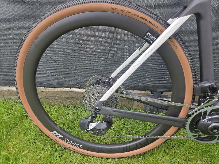 gravel Scott Addict Tuned rozm. L 56 SRAM Red AXS pomiar mocy