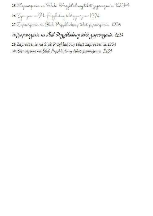 Winietki na wesele przyjęcie urodziny