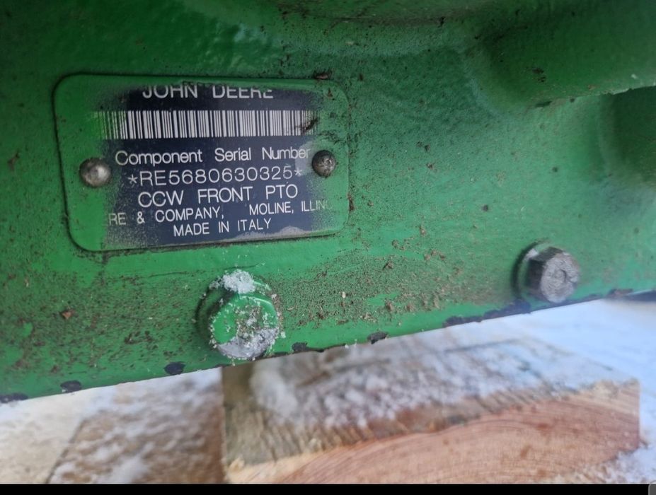 Przedni wom do john deere