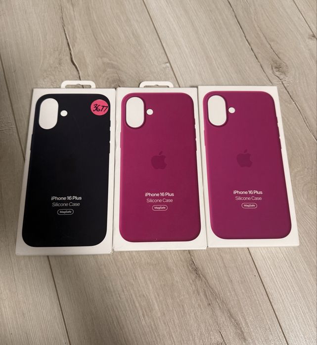 Оригінал 100% Чохли силіконові Case Iphone 16 plus (США)