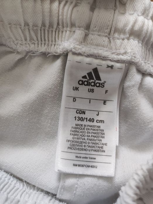 Kimono karate Adidas WKF Approved 130 140 cm góra spodnie pas