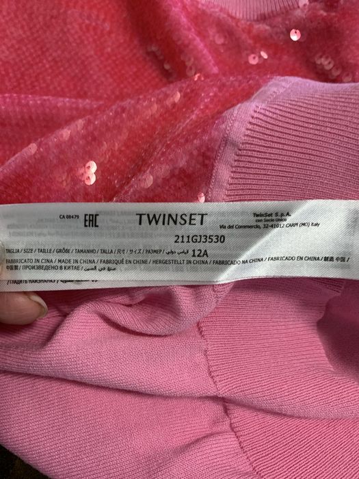 Свитер свитшот на девочку Twinset