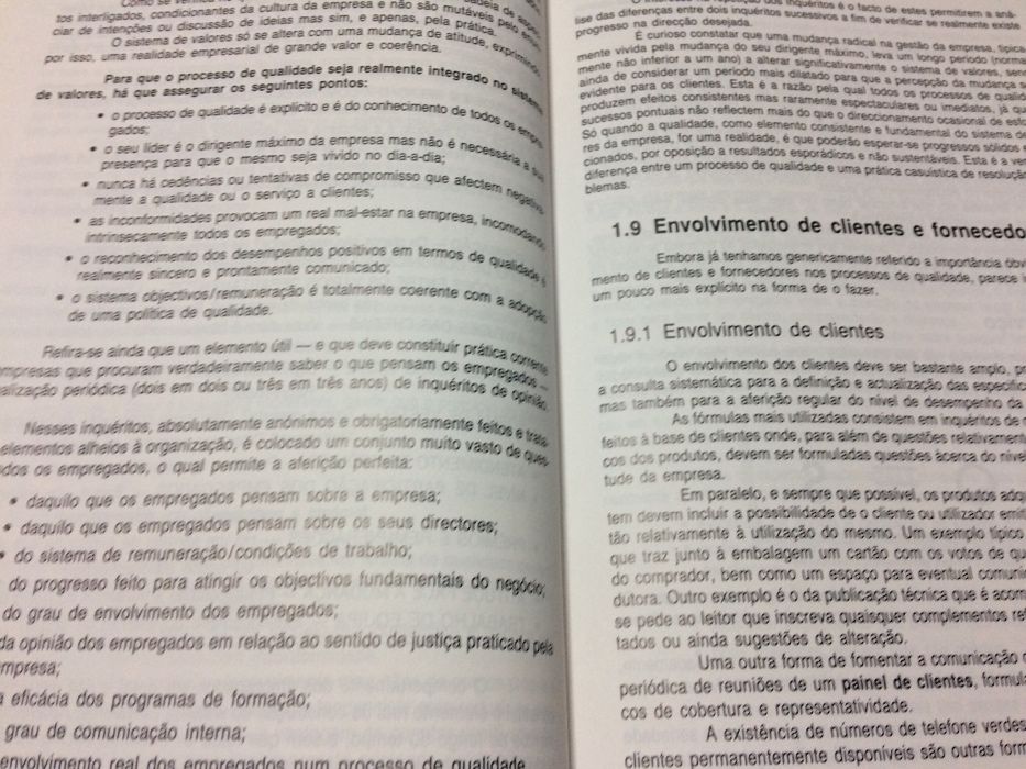 2 Livros de Gestão da Qualidade