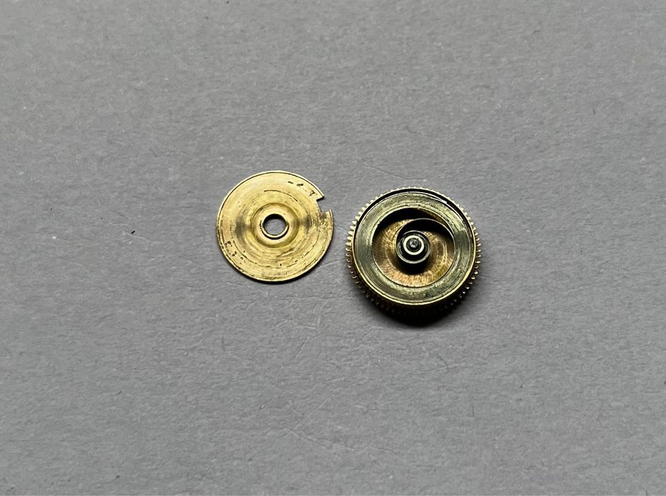 Omega 505 Constellation bęben, sprężyna, oś
