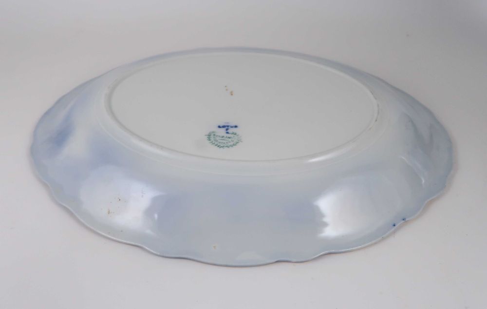 Travessa Lotus Grindley Flow Blue - 30 cm