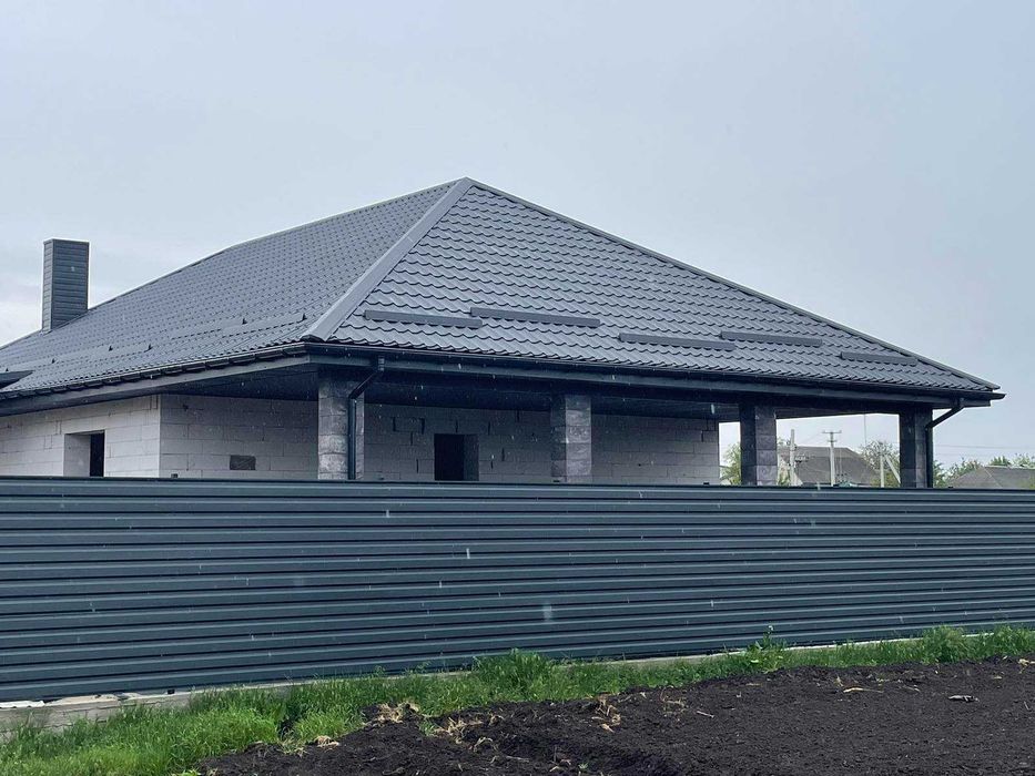 Ппофнастил, металочерепиця- надійна покрівля