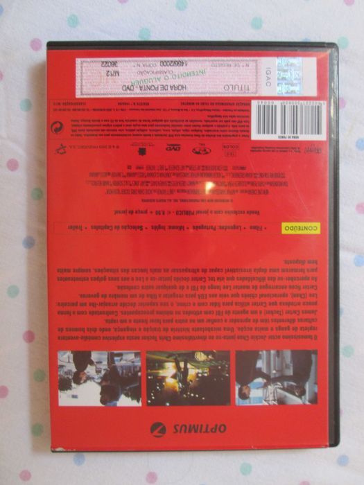 DVD Hora de Ponta, com Tom Wilkinson, Chris Tucker, Jackie Chan