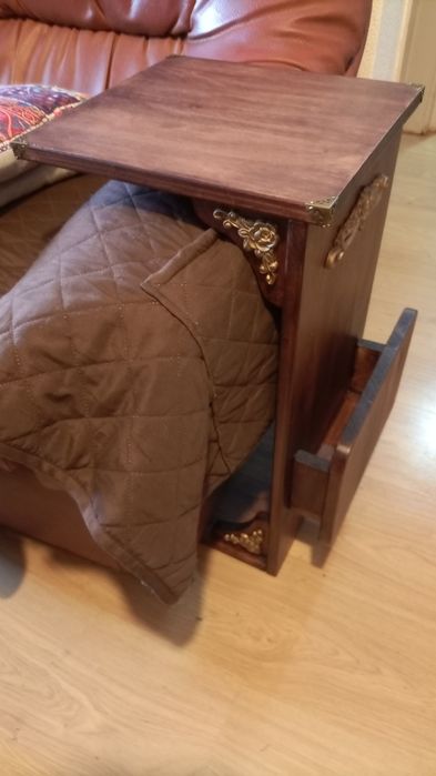Mesa de apoio para sofá nova estilo rústico