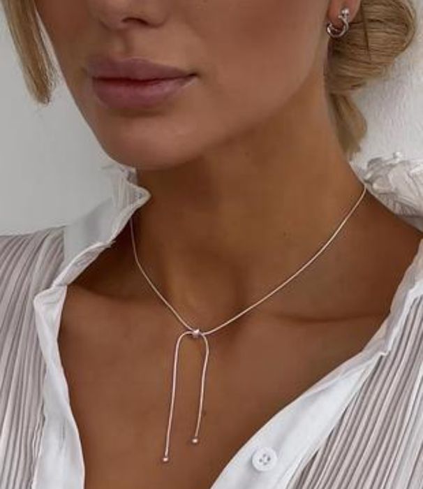 Жіноча срібна підвіска