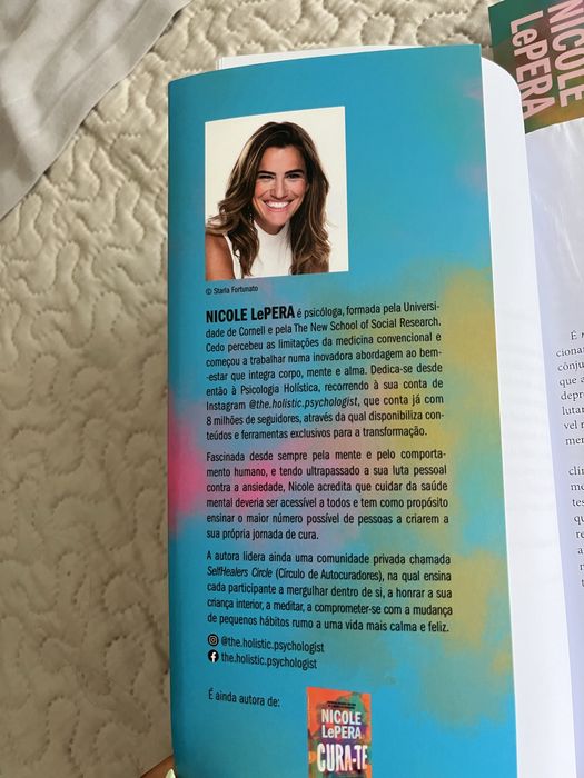 Nicole Lepera, Livro “Tu és o amor que procuras”