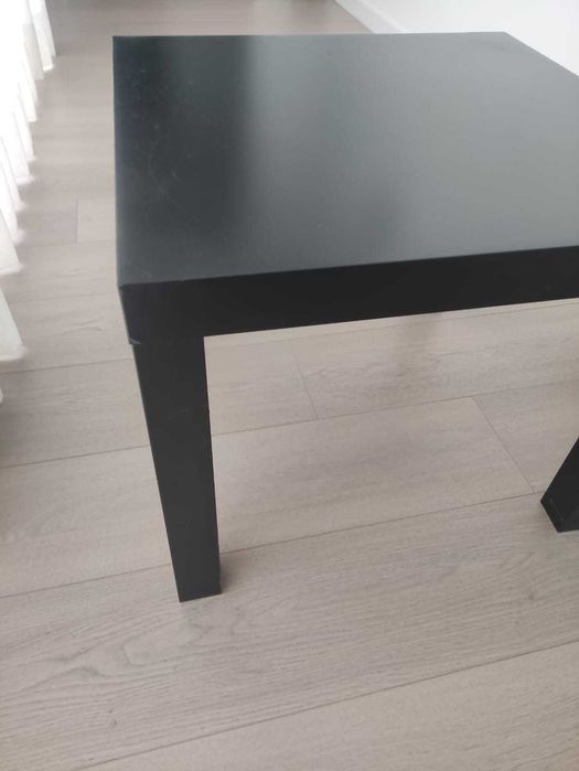 Mesa de apoio IKEA LACK preta