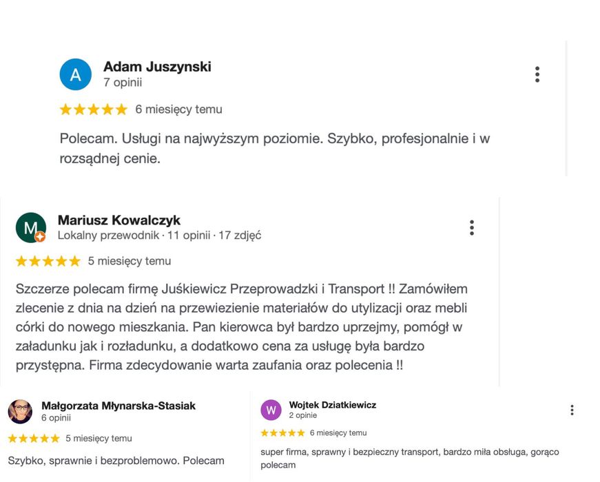 Przeprowadzki Pabianice Transport Mebli Wnoszenie