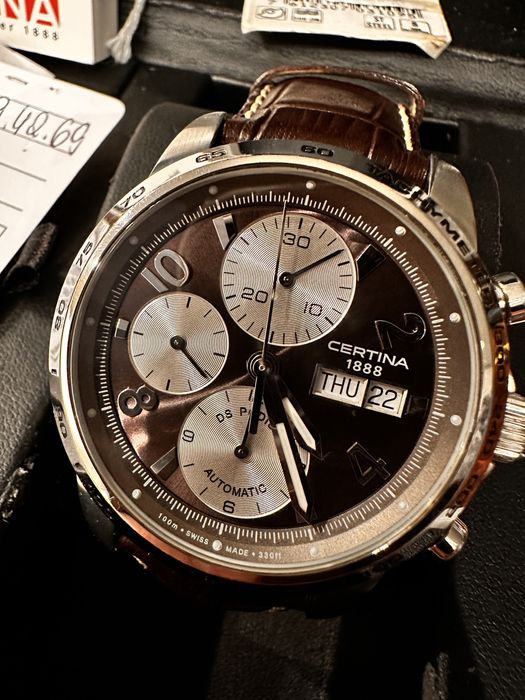 Certina DS Podium Valjoux automatic