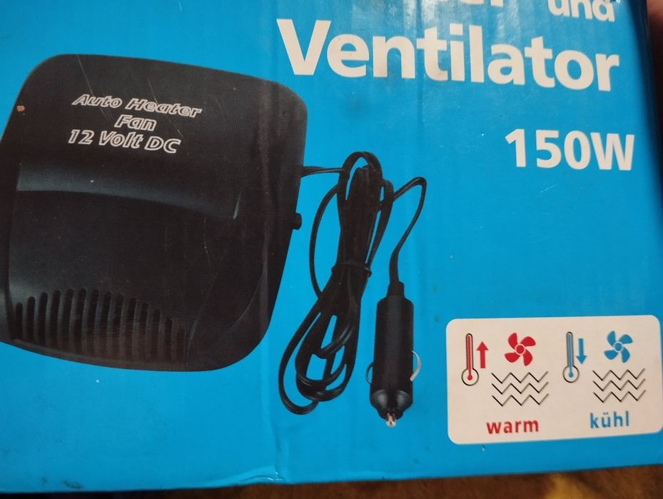 Продам автомобільний вентилятор,тепло і холод