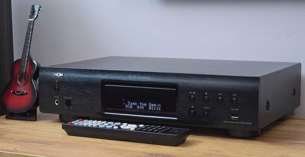 Denon DCD-720AE PIĘKNY Odtwarzacz CD USB MP3 WMA CD-R